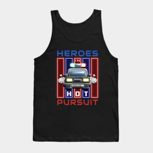 Police Car Tank Top